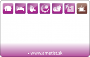 Ametist - Zákaznícka karta - zadná strana