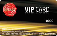 Beerex - VIP karta - predná strana