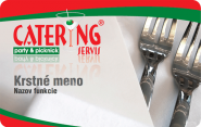 Catering servis - karta č. 2