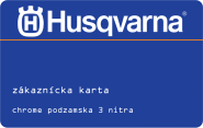 Husqvarna - predná strana