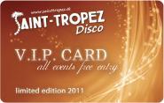 Saint Tropez VIP card